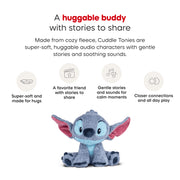 Tonies Cuddle Tonie Stitch Audio Toy Plush, Disney Lilo & Stitch Character, Cozy Fleece, Interactive Audio Play, Multicolor, Age 3+, 11003878-02