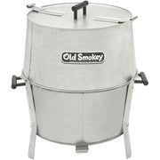 Old Smokey OS#22 22 in. Charcoal Grill in Silver