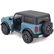 Maisto 2021 Ford Bronco Badlands Diecast Model Car, Special Edition Orange, 1:24 Scale, Detailed Interior, Opening Doors, Real Rubber Tires, M31530