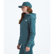 The North Face Women's Shelbe Raschel Fleece Hooded Jacket, WindWall Wind Resistant, Water Repellent, Soft Fleece Lining, Space Blue, X-Large, NF0A84JJ