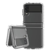 Onn. WIBCLR100094000 Rugged Phone Case for Samsung Galaxy Z Flip4 5G - Clear
