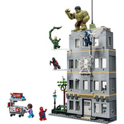 LEGO Marvel Spider-Man vs Hulk Epic Clash Building Toy, 534 Pieces, Ages 8+, Includes 5 Minifigures and Large Hulk Figure, 76350