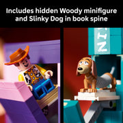 LEGO Disney Pixar Toy Story Slinky Dog Bookends Building Set for Adults, 1311 Pieces, Multicolor, 43301