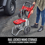 CRAFTSMAN Electric Brushless Cold Water Pressure Washer, 2800 PSI, 1.1 GPM, Black, CMEPW2800