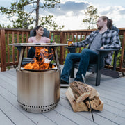Solo Stove Ssbon-Deflector Bonfire Heat Deflector, Silver