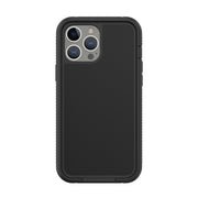 onn. WIBBLK100044636 MagSafe Compatible Rugged Phone Case for iPhone 13 Pro Max / iPhone 12 Pro Max - Black