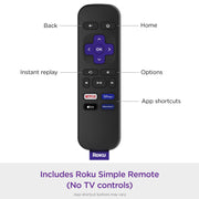 Roku 3960RW Express HD Streaming Device - with High-Speed HDMI Cable, Simple Remote & Fast Wi-Fi