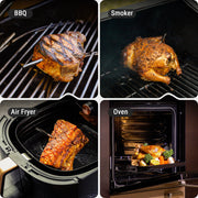 ThermoPro TempSpike Plus Wireless Meat Thermometer with Dual Ultra-Thin Zirconia Ceramic Probes, Bluetooth 5.2, 600ft Range, IP67 Waterproof, TP972W