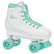 Roller Derby U731WW-07 Star 600 Women's Roller Skates White/Mint Size 07