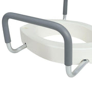 Carex Health Brands Toilet Seat Elevator with Handles for Standard Round Toilets
