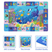 AKASISRUG Baby Play Mat for Floor, 110 X 78.7in