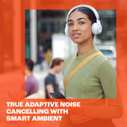 JBL JBLLIVE670NCBLKAM Wireless On-Ear Headphones with True Adaptive Noise Cancelling - Black