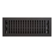 Signature Hardware 489230  954032-FW-410 Modern Steel Floor/Wall Register - 4