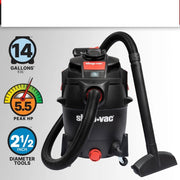 Shop-Vac 14 Gallon 5.5 Peak HP Wet/Dry Utility Vacuum