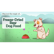360 Pet Nutrition Freeze-Dried Raw Dog Food, Chicken Recipe with Liver and Organs, High Protein, Omega-3s, Grain-Free, No Fillers, 16 oz