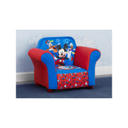 Delta Children UP83841MM-1054 Disney Mickey Mouse Kids Upholstered Chair with Sculpted Plastic Frame