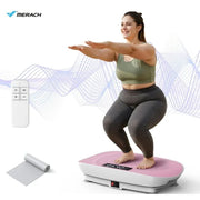 MERACH MRDK2398P Vibrating Muscle Toner, Toning Machine, 300lbs Capacity, Home Workout Equipment
