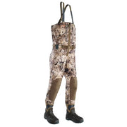 Sitka Gear 600238-EA-LS-9 Delta Zip Wader with Gore Optifade Concealment, Reinforced Pads, Lacrosse Aerofoam Insulated Boots, Waterproof YKK Aquaseal Zipper, Earth, Large Short, 9 Boot