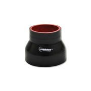 Vibrant Performance Silicone Reducer Coupling, 4-Ply Reinforced, Black, 3 in x 4 in, 2775
