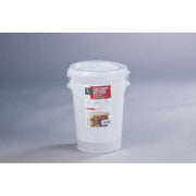 8 qt. Round Translucent Container/Lid - Shrink Pack 2