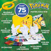 Crayola Create & Color Pokemon Coloring Art Set - 50 Pieces