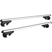Ozark Trail Sliver Aluminum Universal Roof Rails, Adjustable with Locks,Fit for Raised Roof Crossbar