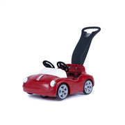Step2 90777434 Side by Side Push Around Roadster, Plastic Pedal and Push Riding Toy, Red, 50 lb Capacity