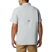 Columbia PFG Slack Tide Camp Short-Sleeve Button-Down Shirt - Cool Grey - XL