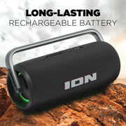 ION Hype XL Bluetooth Speaker with Lights, Black