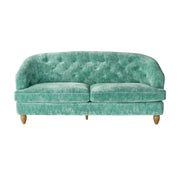 The Pioneer Woman PW3436211066126 Laurel Tufted Sofa, Teal Velvet, 79.53 in, Jade