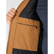 Carhartt Men's Iconic J140 Firm Duck Active Jacket, Brown, 4X-Large Tall, 106673
