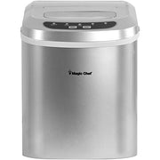 Magic Chef MCIM22SV Ice Maker 27lb Silver