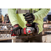 Milwaukee 48-73-8760 Anti-Vibration Cut Level 4 High Dexterity Nitrile Dipped Safety Gloves, Small, Red