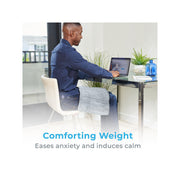 Pure Enrichment Weighted Warmth 3-In-1 Heating Pad PEHPMSG-SL - GRAY ONE SIZE