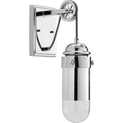Progress Lighting P7117-1530K9 Beaker One-Light Wall Sconce, Polished Chrome