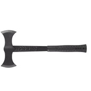 Estwing 4283852 Black Eagle Double-Bit Axe, 32 oz, 17 in, Shock Reduction Grip, Black Nylon Sheath