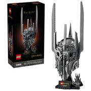 LEGO Icons The Lord of the Rings Sauron's Helmet Building Set, 538 Pieces, Multicolor, Display Model with Sauron Minifigure and Name Plaque, 6588522