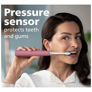 Philips Sonicare HX3681/06 3100 Rechargeable Electric Toothbrush, Deep Pink