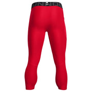 Under Armour Heat Gear Armour Three-Quarter Leggings - Red/White - M