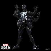 Hasbro Marvel Legends Dark Avengers Spider-Man 6-Inch Action Figure with Six Arms, Accessories, Build-A-Figure Leg Piece, Red, G0824