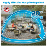 Thermacell Mosquito-Repellent Refill for Radius and Rechargeable Repeller Units - 72 Hours
