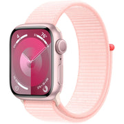 Apple Watch Gen 9 Series 9 41mm Pink Aluminum - Light Pink Sport Loop MR953LW/A