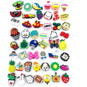 50 Packs, Random Pattern, Shoe Charms, Shoe Charms for Shoe Decoration, Charm for Crocs Shoes, Birthday Party Gift