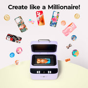 HTVRONT H17 Automatic Vacuum Heat Press Machine for Phone Cases, Badges, Coasters, White