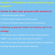 XLURC 5K Digital Camera, 75MP Sensor, 5K UHD Video, 18X Digital Zoom, Autofocus, 3-Inch 180 Flip Screen, WiFi, Pink, W08B-Pink