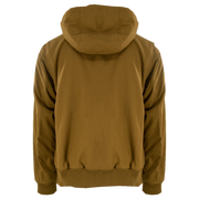 TrueTimber 10Stone Men's Hooded Jacket, Water-Repellent Cotton Duck, Berber Fleece Lining, Bronze Brown, 2XL, 81341784