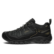KEEN Targhee IV Waterproof Hiking Shoes for Men - Triple Black - 10M