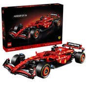 LEGO 42207 Technic Ferrari SF-24 F1 Car Model Kit for Adult F1 Fans