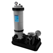 Raypak Protege Above Ground Pool Cartridge Filter Pump Combo, 75 Sq Ft Filtration Area, 1HP Single Speed, Durable Weather-Resistant Materials, 018199