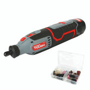 Hyper Tough 80199 12V Max Cordless Rotary Tool with 40-Piece Accessory Kit